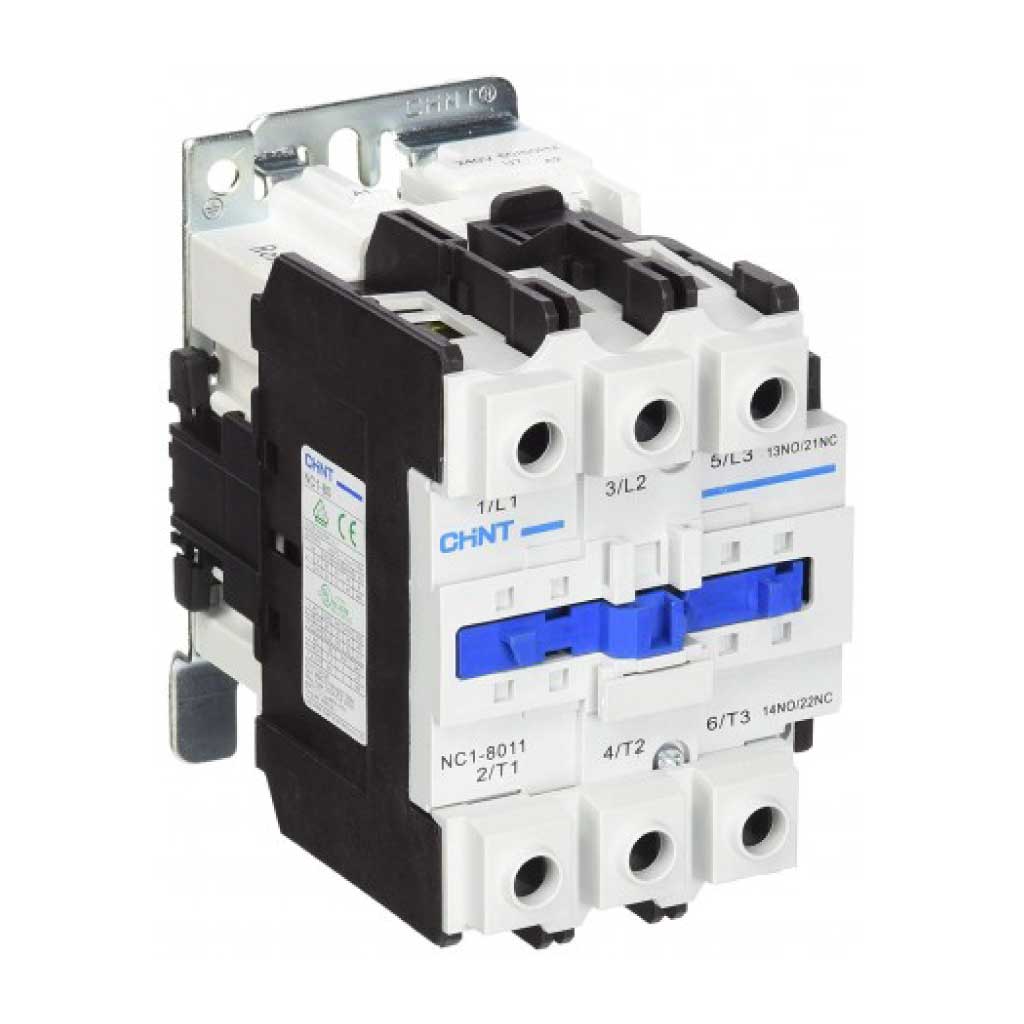 NC1-8011-220VN — CONTACTOR CA TRIFASICO ÁSICO 220VCA, 80A-CA3, 95A-CA1, 1NA+1NC