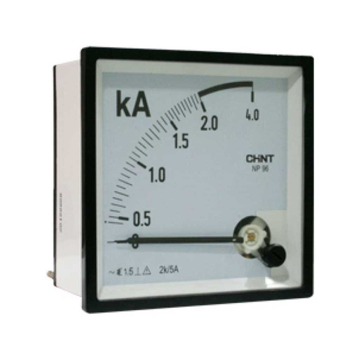 [NP96-A-1000/5] NP96-A-1000/5 - AMPERIMETRO ANALOGO 0-1000A/5, 96 X 96MM